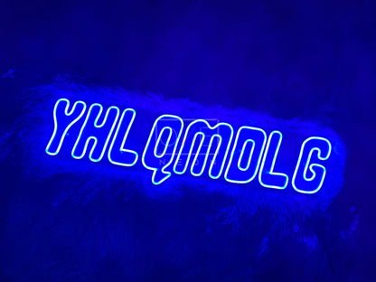 YHLQMDLG Logo | LED Neon Sign